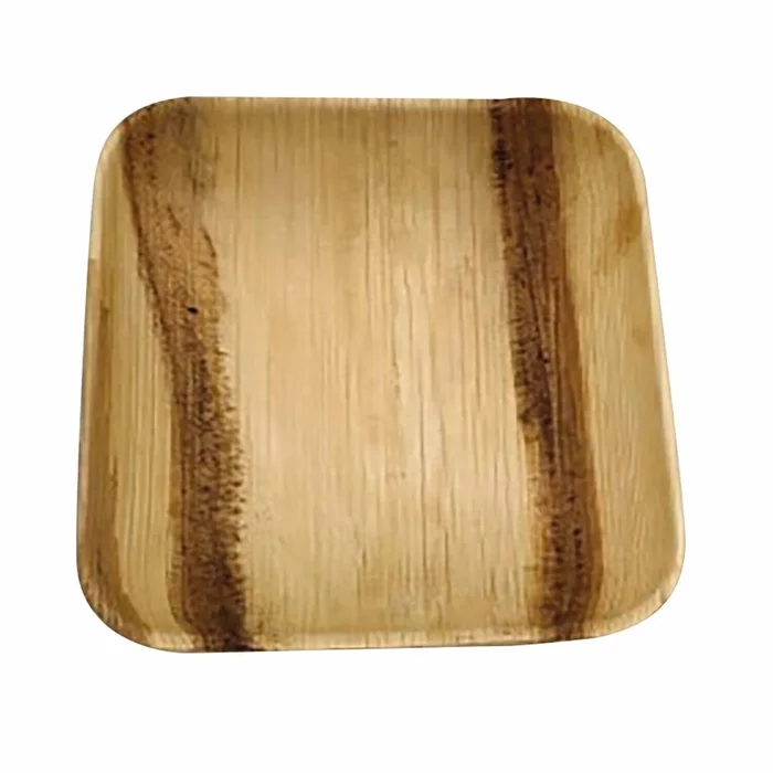 10 wiederverwendbare quadratische Schalen ARECABIO