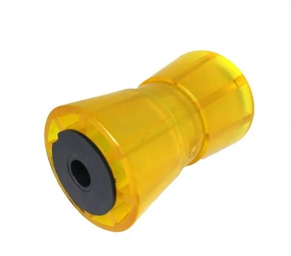 133×58,5 mm Kielrolle orange/gelb 17 mm Nabendurchmesser – Material PU