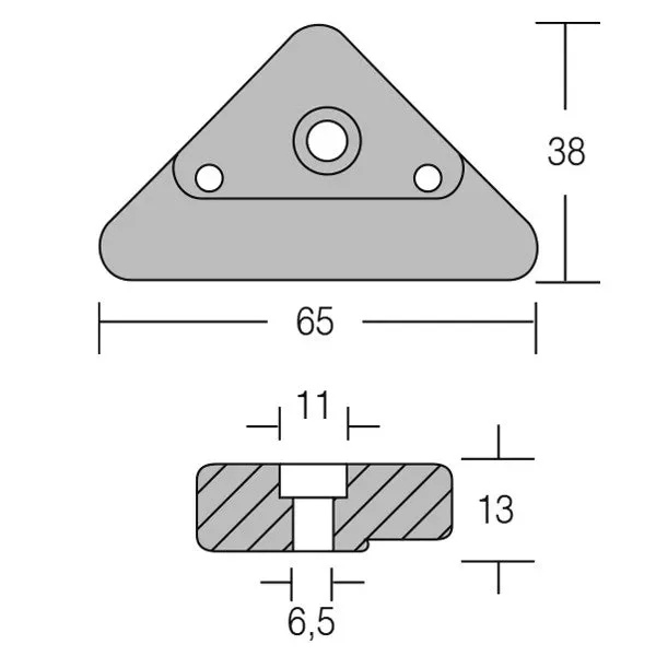 1852 Drevzink til Volvo SX, DPX, XDP-B