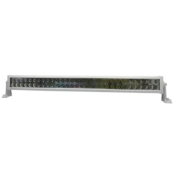 1852 LED-Lichtleiste 10-30V 180W Combo, weißes Alu-Gehäuse L-87,5 cm