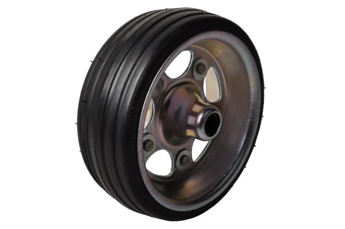 230×80 mm Ersatzrad für Stützrad mit Stahlfelge