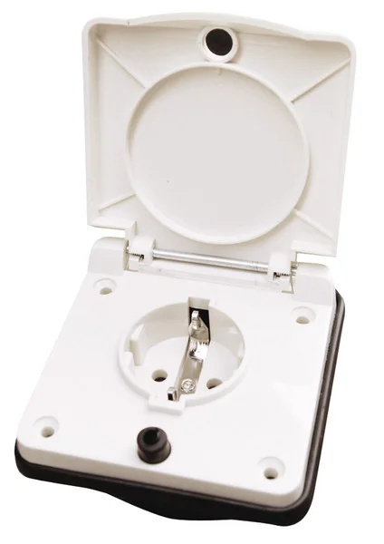 230 V Vorzeltsteckdose – Weiß