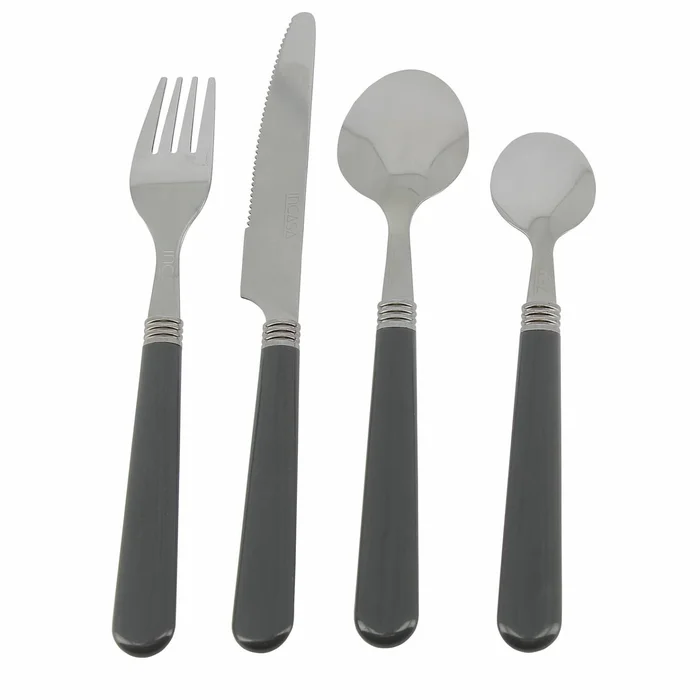 24-teiliges Campingbesteck INCASA