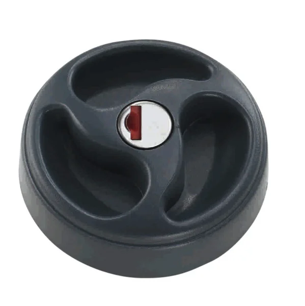 3-Griff Tankkappe – Schwarz