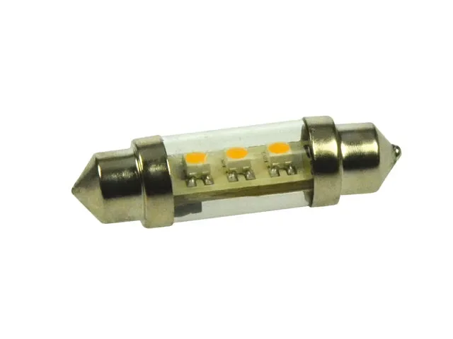 3 LED-Glühbirne 12V Soffitte Ø10,2 x 37 mm