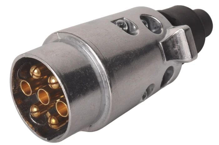 7-poliger Anhängerstecker – Metall