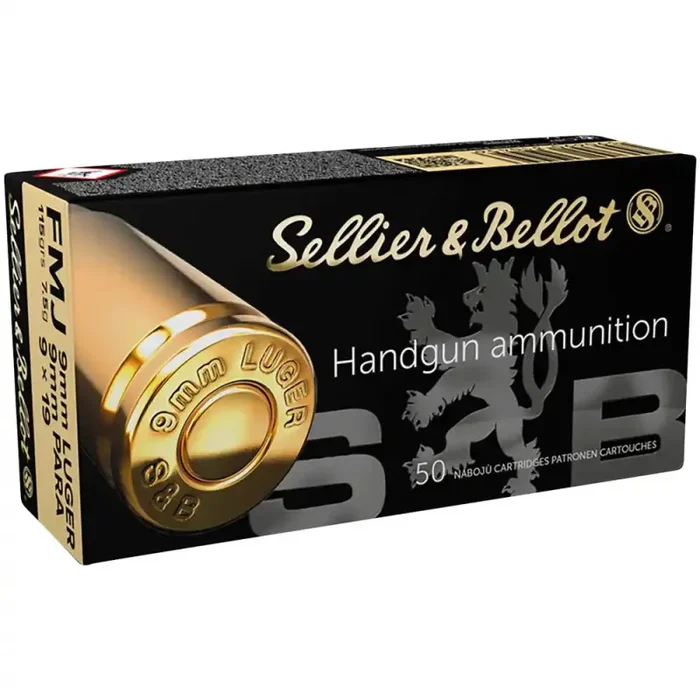 9mm Luger 1000 Stk. S&B 124gr