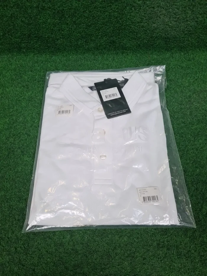 ABACUS Poloshirt Clark – Herren (Weiß, Größe M)