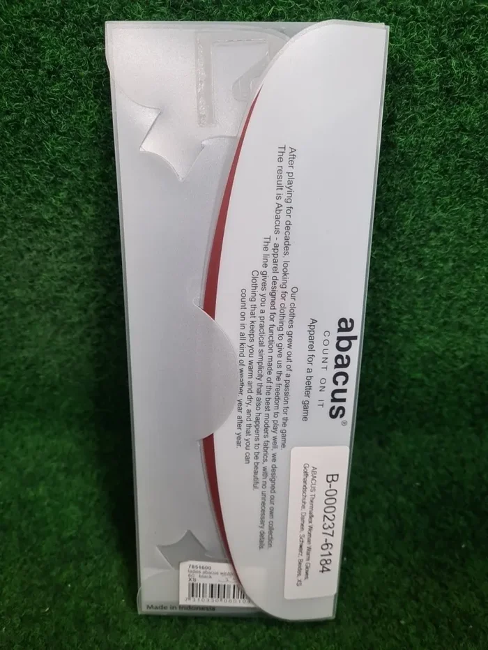 ABACUS Thermaflex Woman Warm Gloves Golfhandschuhe – Damen (Schwarz, Beides, XS) Im Angebot Rabatt – Bild 2