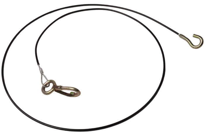 Abreißseil 150 cm Klemmhaken + Haken