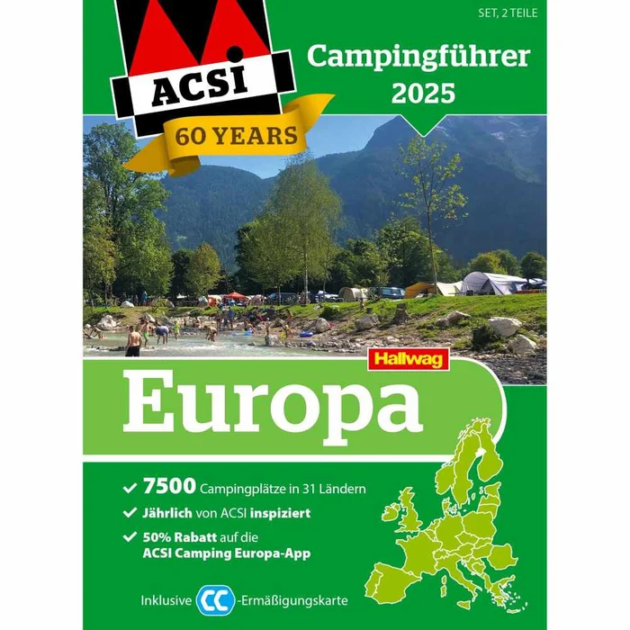 ACSI Campingführer Europa 2025