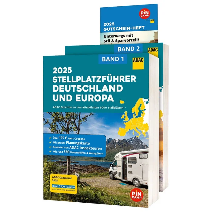 ADAC Stellplatzführer Deutschland/Europa 2025