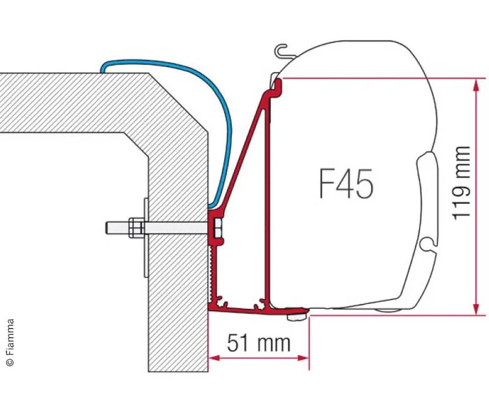 Adapter Rapido Serie 6*400cm