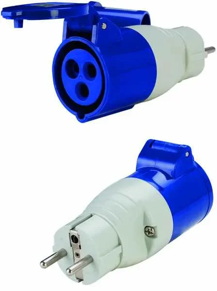 Adapter Schuko-Stecker auf CeE-Buchse Im Angebot Bestseller