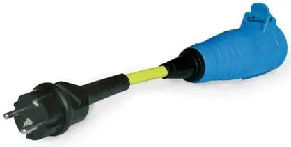 Adapterstecker Schuko-Stecker / CEE-Buchse