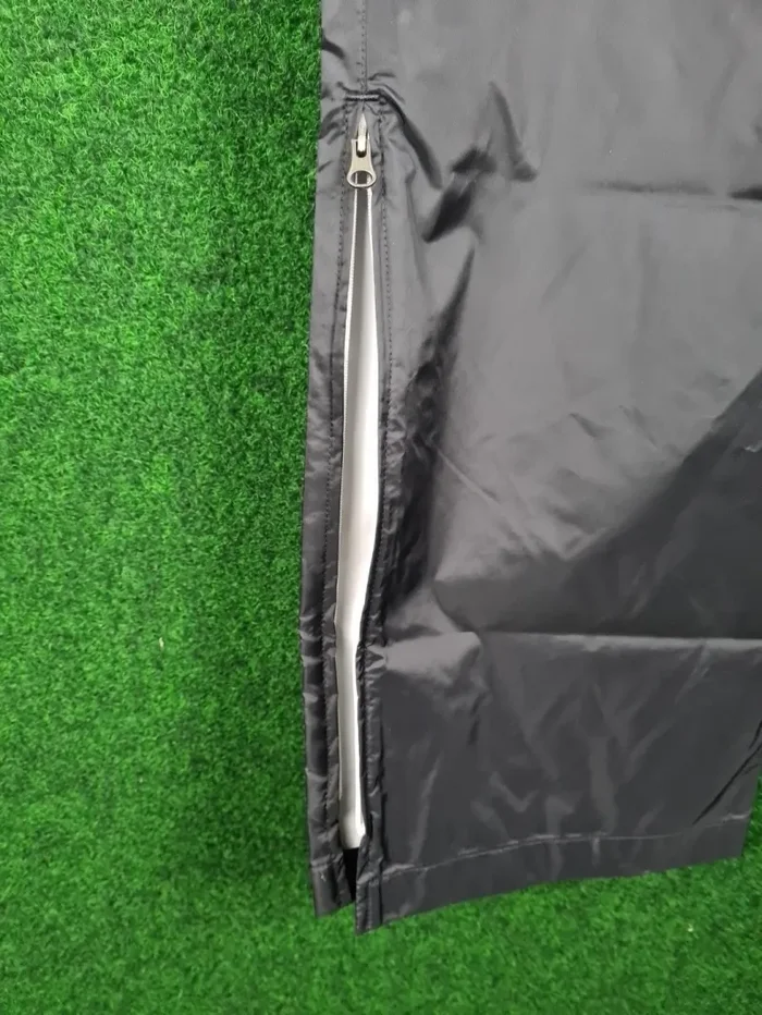 ADIDAS leichte Regenhose – Damen (Schwarz, L, Packable, 100% Polyamid) – Bild 3