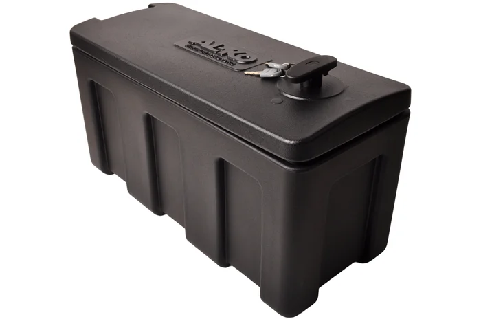 AL-KO-Aufbau-Kunststoff Deichselbox – 515x220x277 mm – mit Seitenklappe