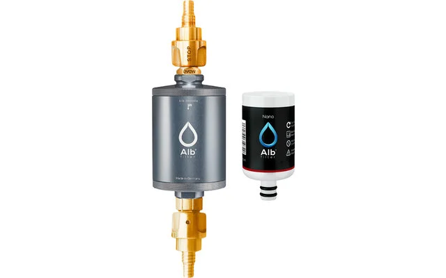 Alb Filter Travel Nano Trinkwasserfilter Keimsperre für den Festeinbau mit Geka Anschluss