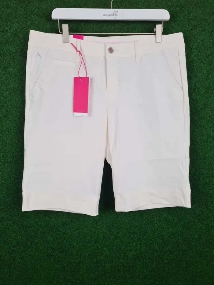 ALBERTO Audrey-K Golfshorts – Herren (Creme, 56, 3xDry Cooler, modern fit)