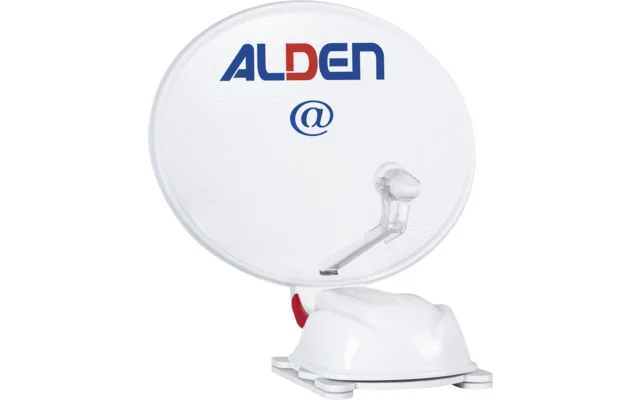 Alden AS2@ 60 HD vollautomatische Satellitenanlage Weiß inklusive S.S.C. HD Steuermodul / LTE Antenne / Smartwide LED TV