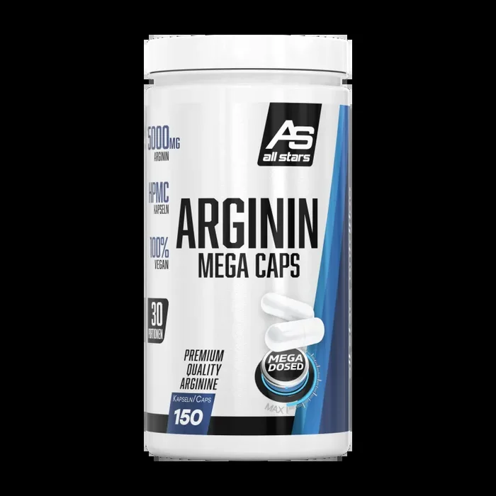 ALL STARS Arginin Mega Caps – 150 Kapseln