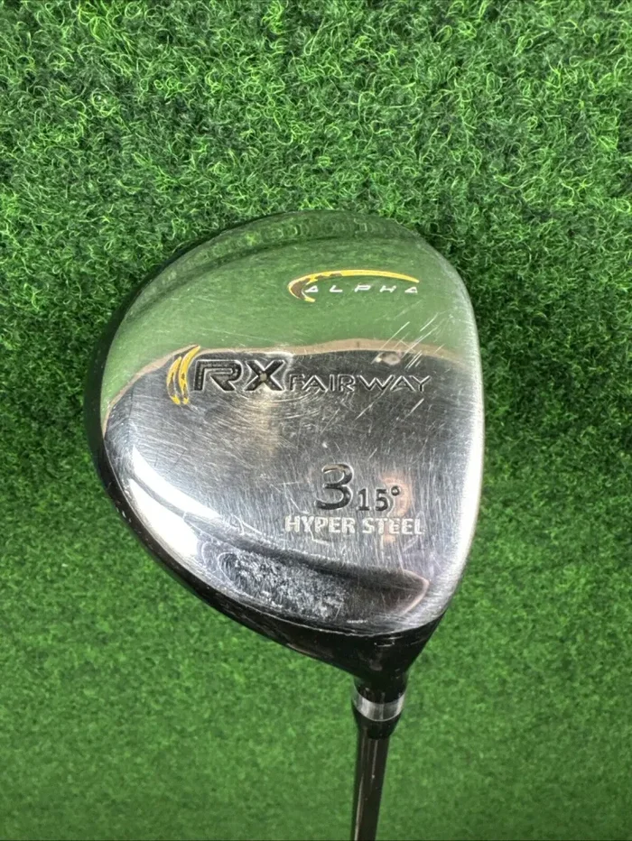 ALPHA RX Fairway 3-Holz – Herren (Graphit, 43,5 Zoll, Rechts, 15°)