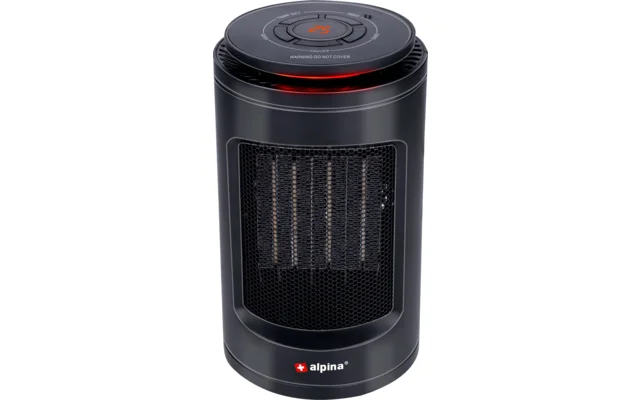 Alpina Elektroherd mit Ventilator 230 V 1200 W schwarz