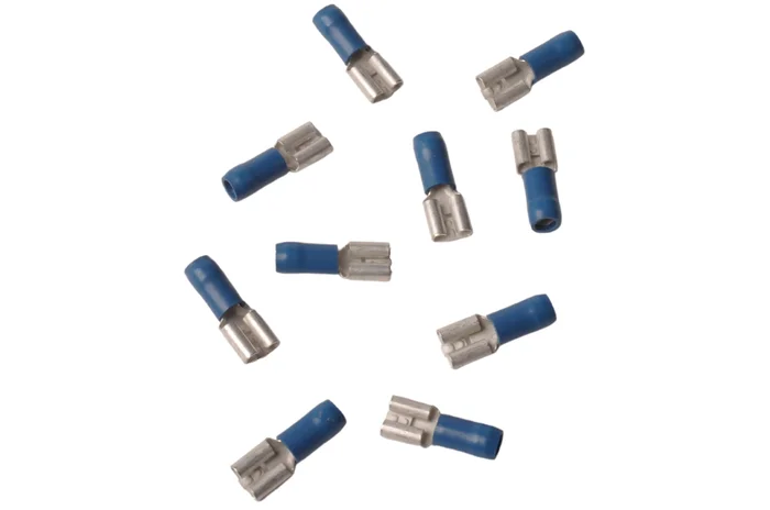 AMP-Stecker 6,3×0,8 Buchse (10 Stück)