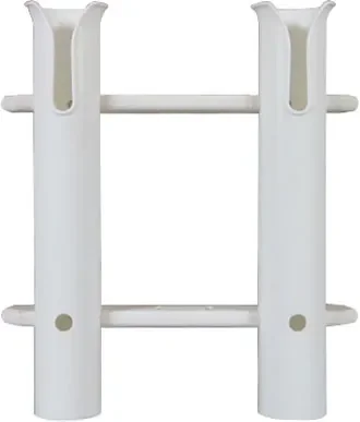 An der Wand montierter Angelrutenhalter für 2 Ruten Modus