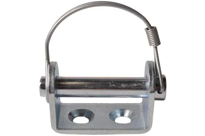 Anschraubbarer Scharnierhalter + Sicherungsstift für hinteres Brettscharnier