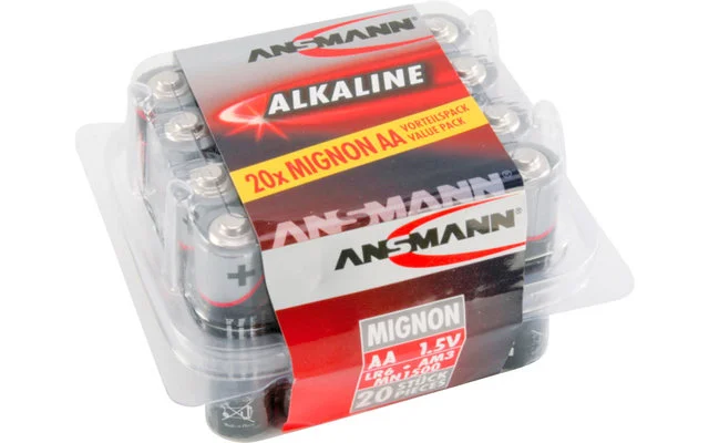 Ansmann Alkaline Mignon AA Batterie 1,5 V 20er Box
