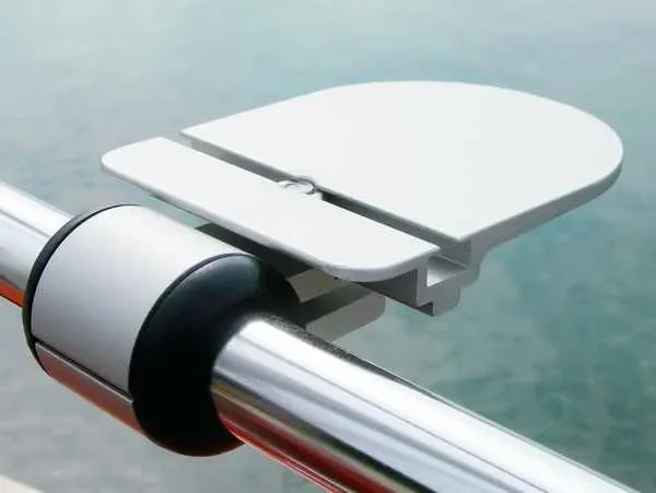 Antennenplatte rundum groß mit Halterung