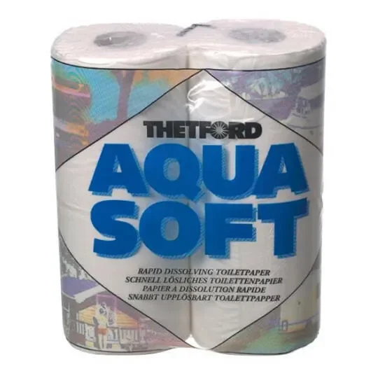 AQUA SOFT TOILETTENPAPIER 4 ROLLEN