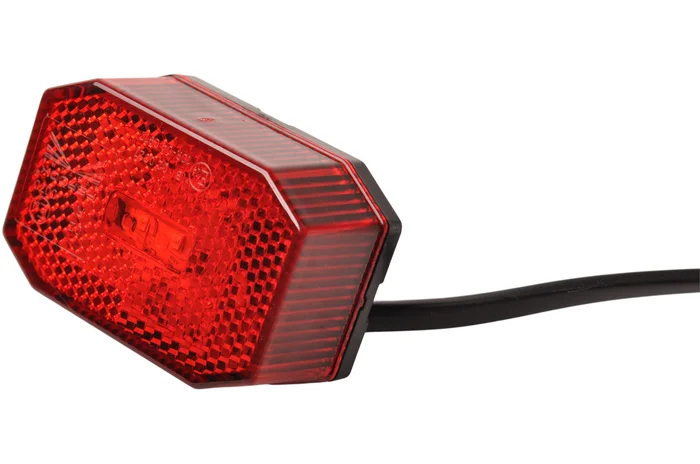 Aspock Flexipoint Begrenzungsleuchte LED – rot – mit 50 cm DC-Kabel