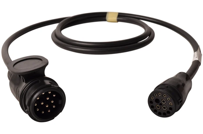 Aspock Frontkabel 200 cm – 13-poliger Anschluss an ASS3 – geeignet für wasserdichte Leuchten