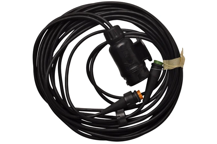Aspöck Kabelsatz – 5 Meter lang – 13-polig – Anhängerkabel mit 2x 5-poligem Stecker