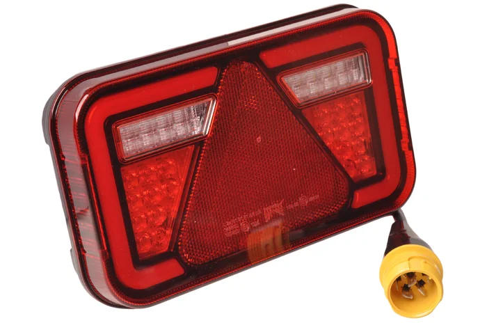 Aspock MultiLED 4 links 241x141x71 mm – 7-poliger ASS2 Stecker – wasserdicht