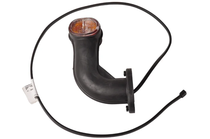 Aspöck Superpoint 2 Begrenzungsleuchte – links/rechts gewinkelt – weiß/orange/rot – Flachkabel