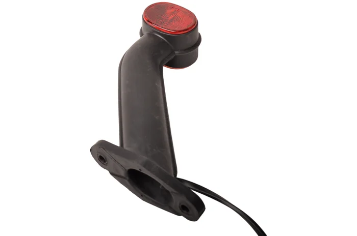 Aspöck Superpoint 2 Begrenzungsleuchte – rechts – weiß/orange/rot – 1 Meter Flachkabel