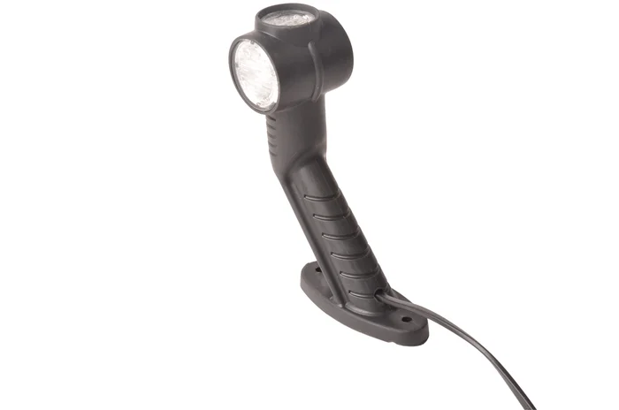 Aspock Superpoint 3 Begrenzungsleuchte LED – rechts – weiß/orange/rot – 1 Meter Flachkabel