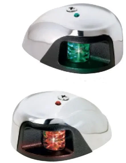 Attwood LED-Laternen-Set oben montiert, rot und grün Dünn Keine Steuer