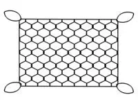 AUFBEWAHRUNGSNETZ 30X20CM