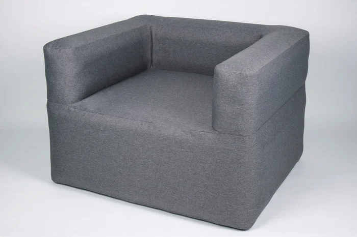 Aufblasbarer Sessel – Grau meliert