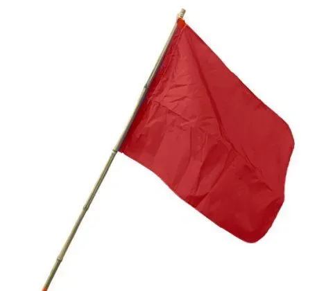 Auftriebsflagge aus Polyester, stark, 35 x 50 cm