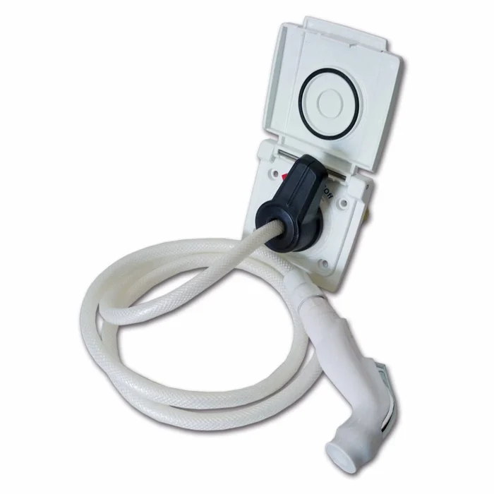 Außenbrause mit Mischventil