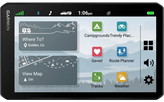 Avtex Tourer 3 Plus Navigationssystem mit Dashcam speziell für Wohnwagen / Wohnmobil 6,95 Zoll