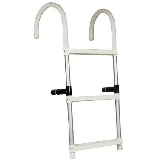 Badeleiter 4 Stufen mit Kleiderbügel