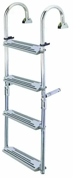 Badeleiter aus Edelstahl 4 Stufen 2 + 2 Nuova Rade