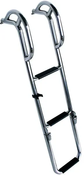 Badeleiter mit Griff für Plattform mit 3 Stufen