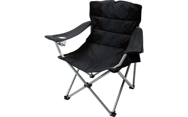 Basic Nature Travelchair Holiday Faltstuhl schwarz